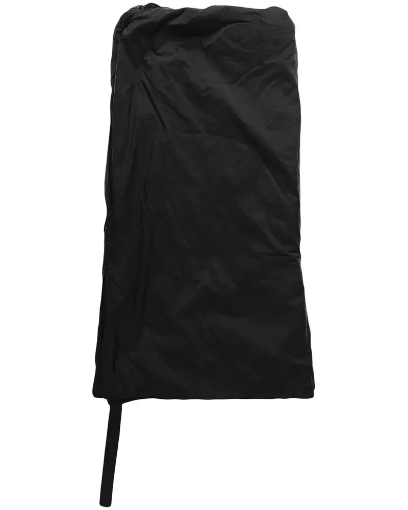DRKSHDW by Rick Owens Minikleid mit Raffung - Schwarz Schwarz