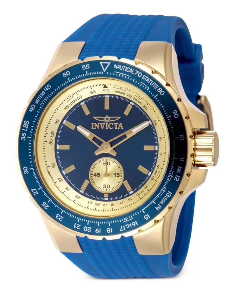 Invicta Pilot Armbanduhr 50mm - Blau Blau