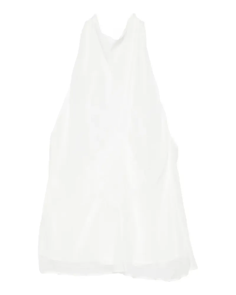 Raquel Diniz halter sleeveless top - Weiß Weiß