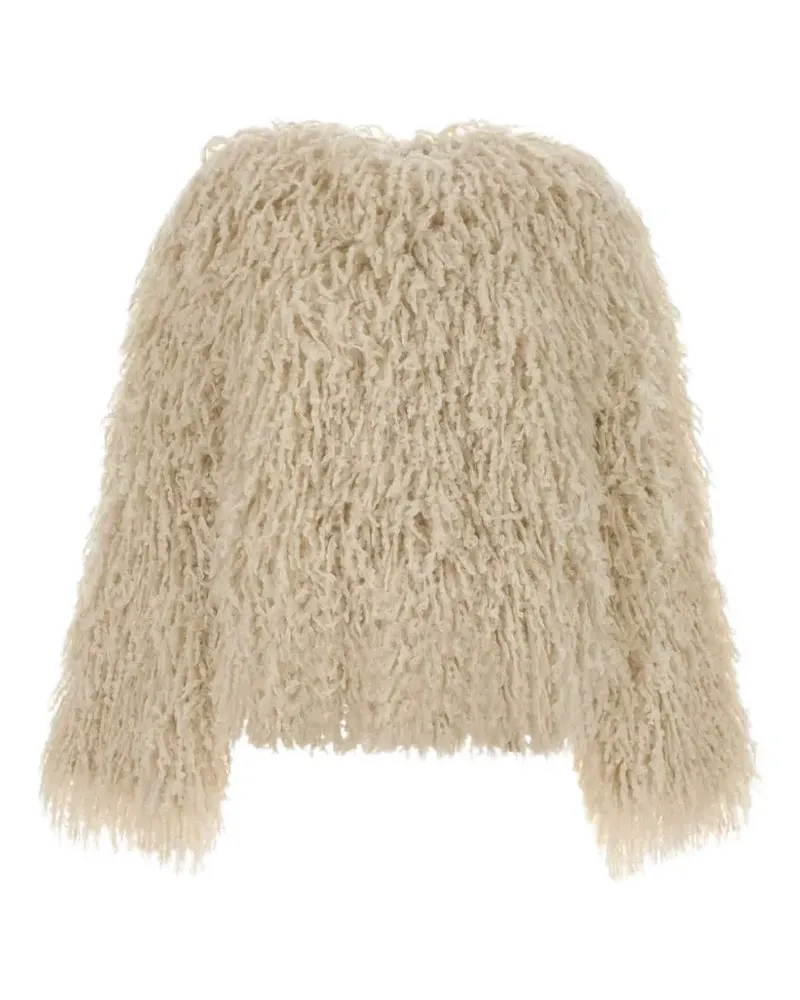 Fendi Gestrickte Jacke - Nude Nude