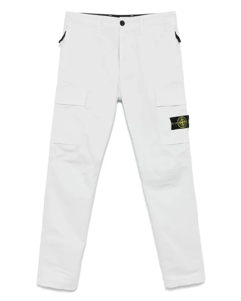 Stone Island Cargohose aus Twill - Blau Blau