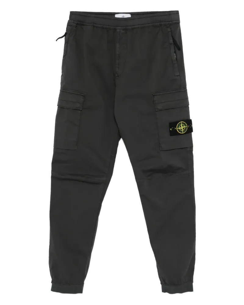 Stone Island Hose mit aufgesetzten Taschen - Grau Grau