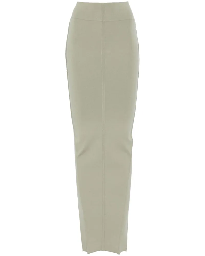 Rick Owens Pillar Maxirock - Grün Grün