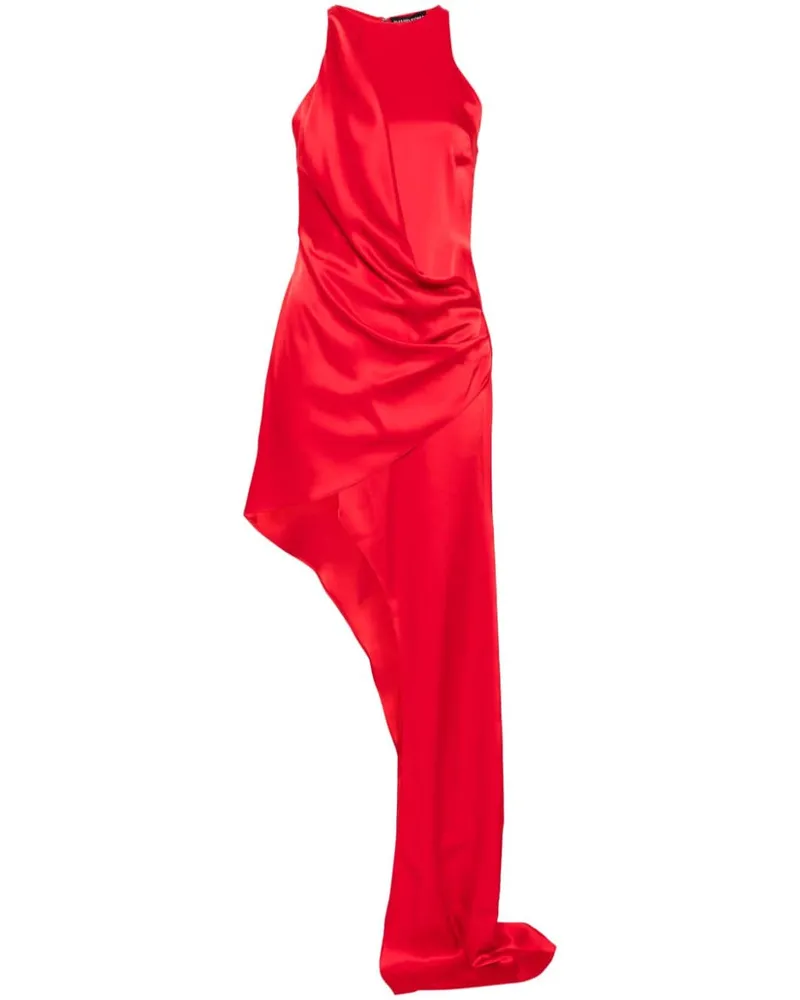 David Koma Asymmetrisches Abendkleid - Rot Rot