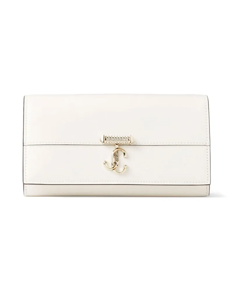 Jimmy Choo Varenne Schultertasche - Weiß Weiß