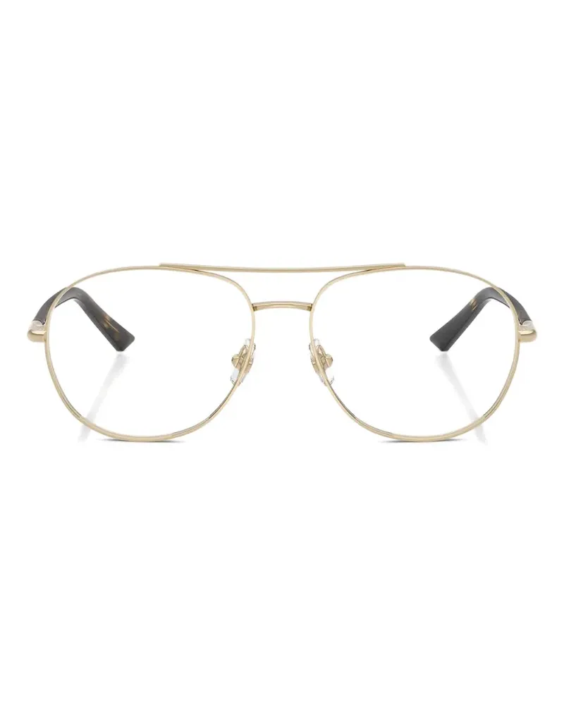 Jimmy Choo Klassische Pilotenbrille - Gold Gold