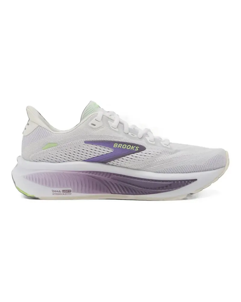 Brooks Ghost 18 lace-up sneakers - Weiß Weiß