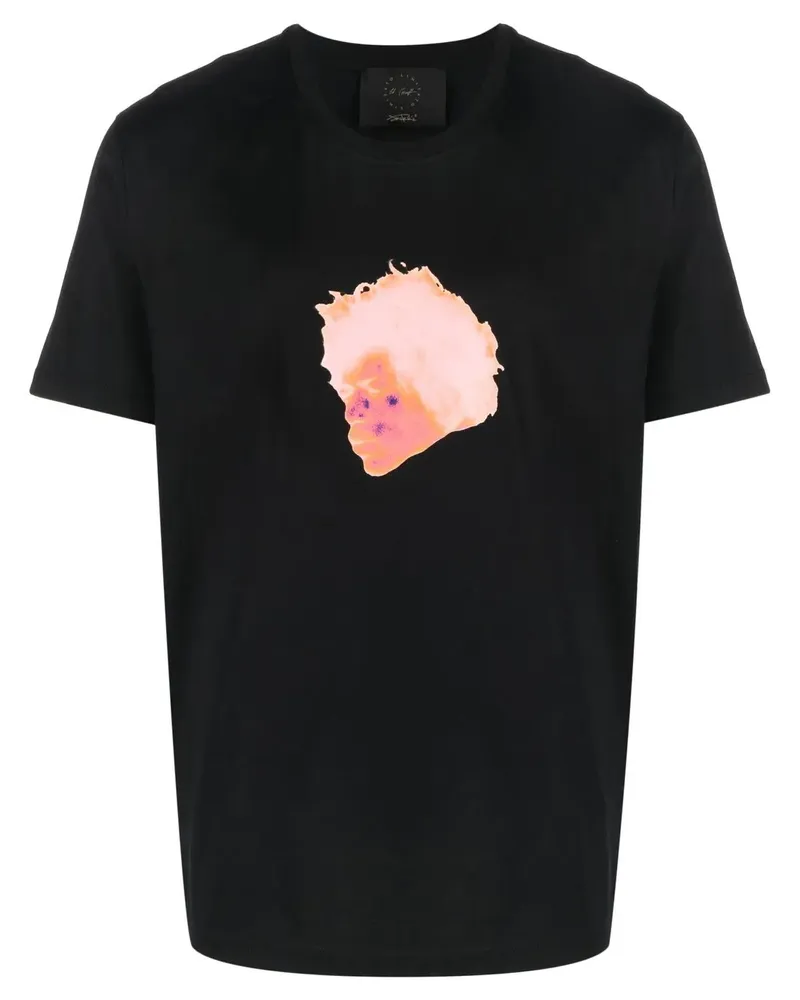 LIMITATO T-Shirt mit grafischem Print - Schwarz Schwarz
