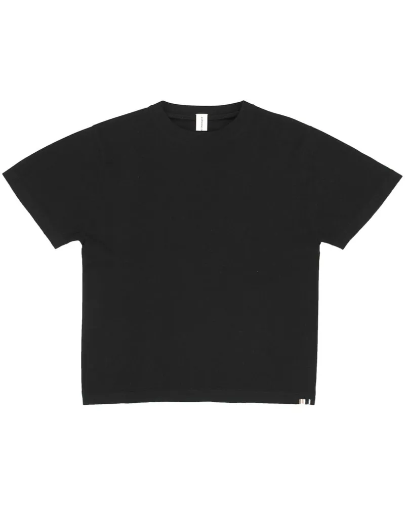 extreme cashmere T-Shirt aus Jersey - Schwarz Schwarz