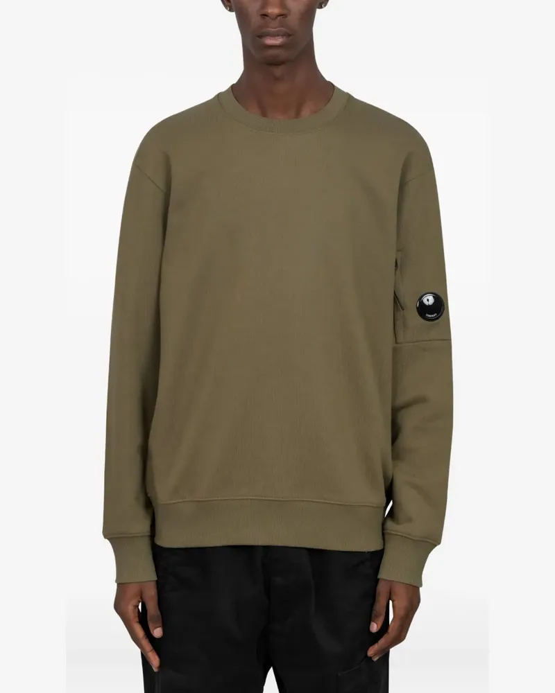 C.P. Company Sweatshirt mit rundem Ausschnitt - Grün Grün