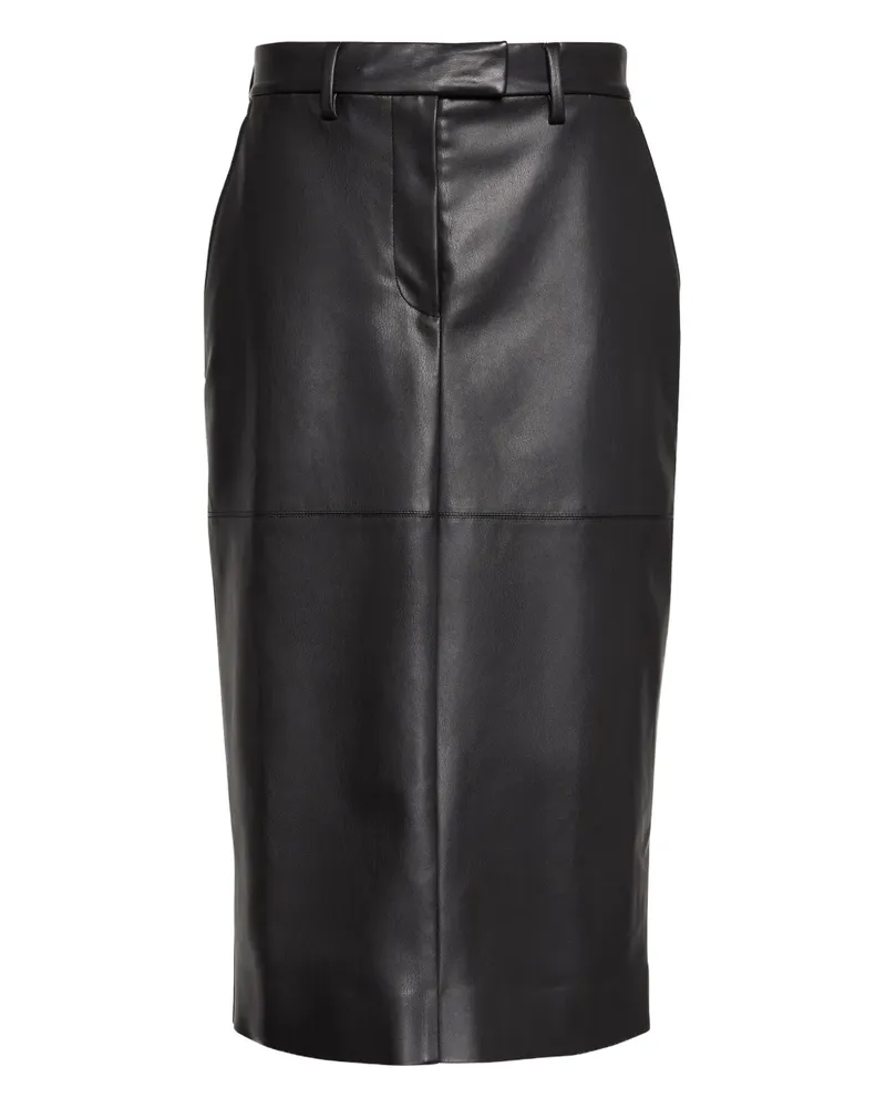Calvin Klein belted midi skirt - Schwarz Schwarz
