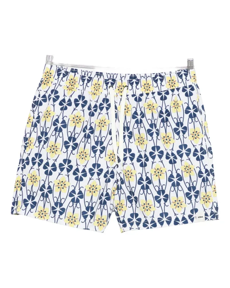 Altea floral-print swim shorts - Weiß Weiß