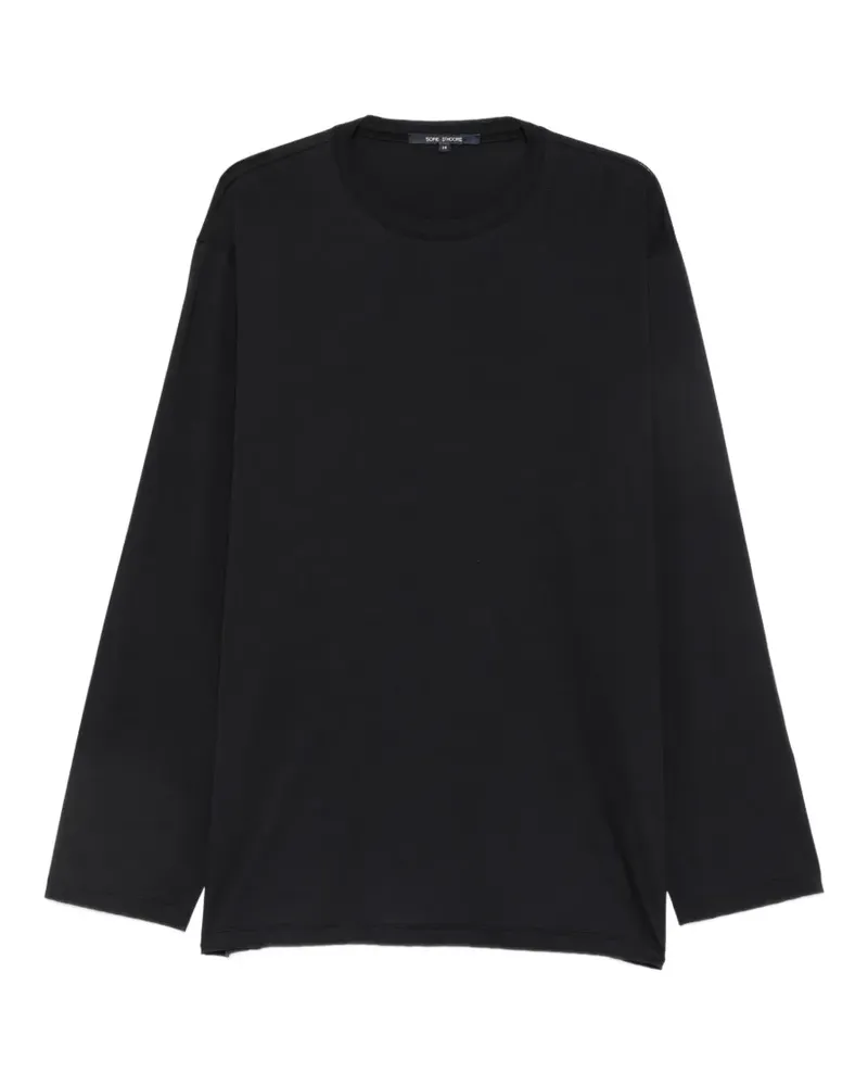Sofie D'Hoore Klassisches Langarmshirt - Schwarz Schwarz
