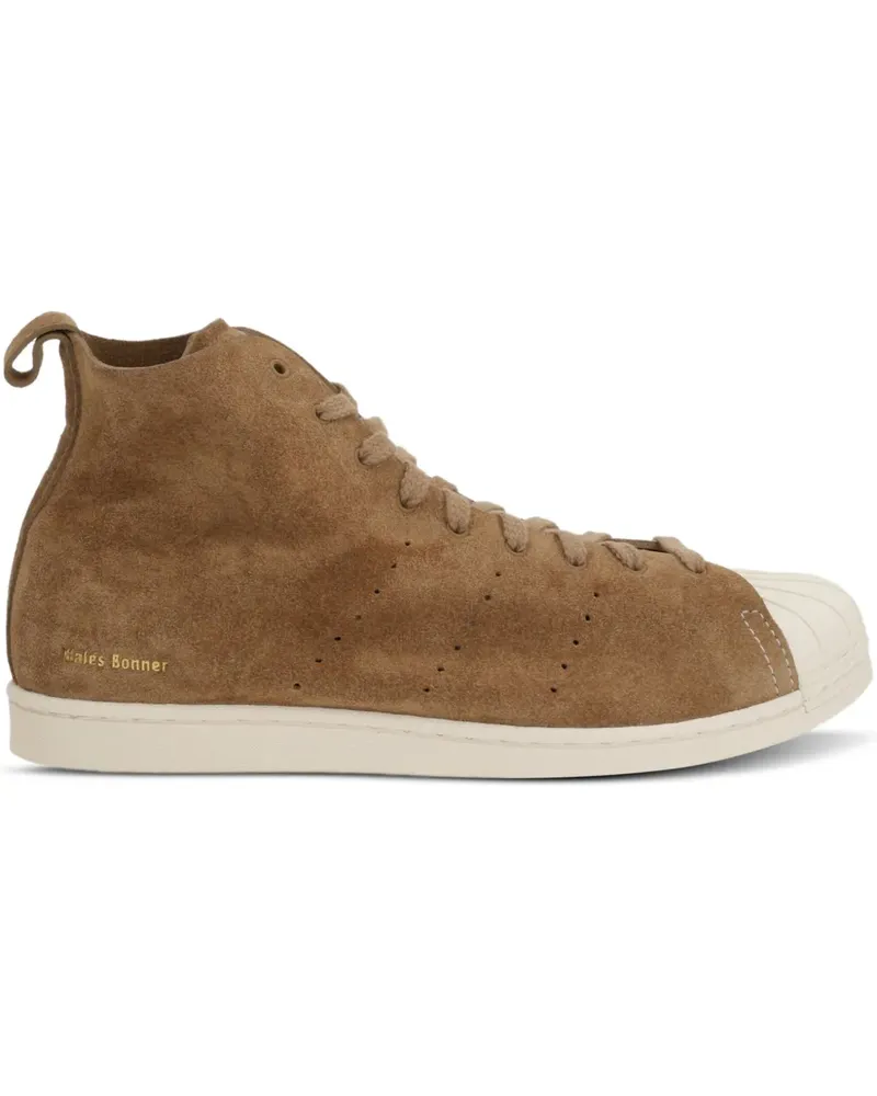 adidas High-Top-Sneakers aus Wildleder - Braun Braun