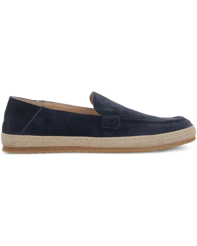 Stuart Weitzman Loafer aus Wildleder - Blau Blau