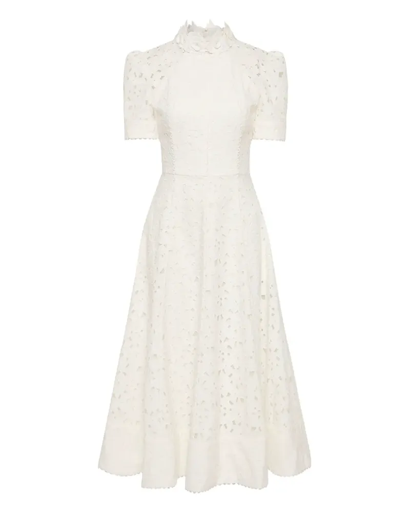 Rebecca Vallance Besticktes Midikleid - Nude Nude