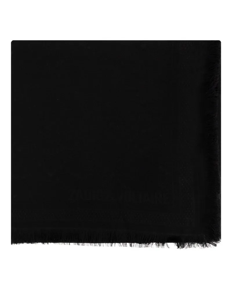 Zadig & Voltaire Glenn Schal - Schwarz Schwarz