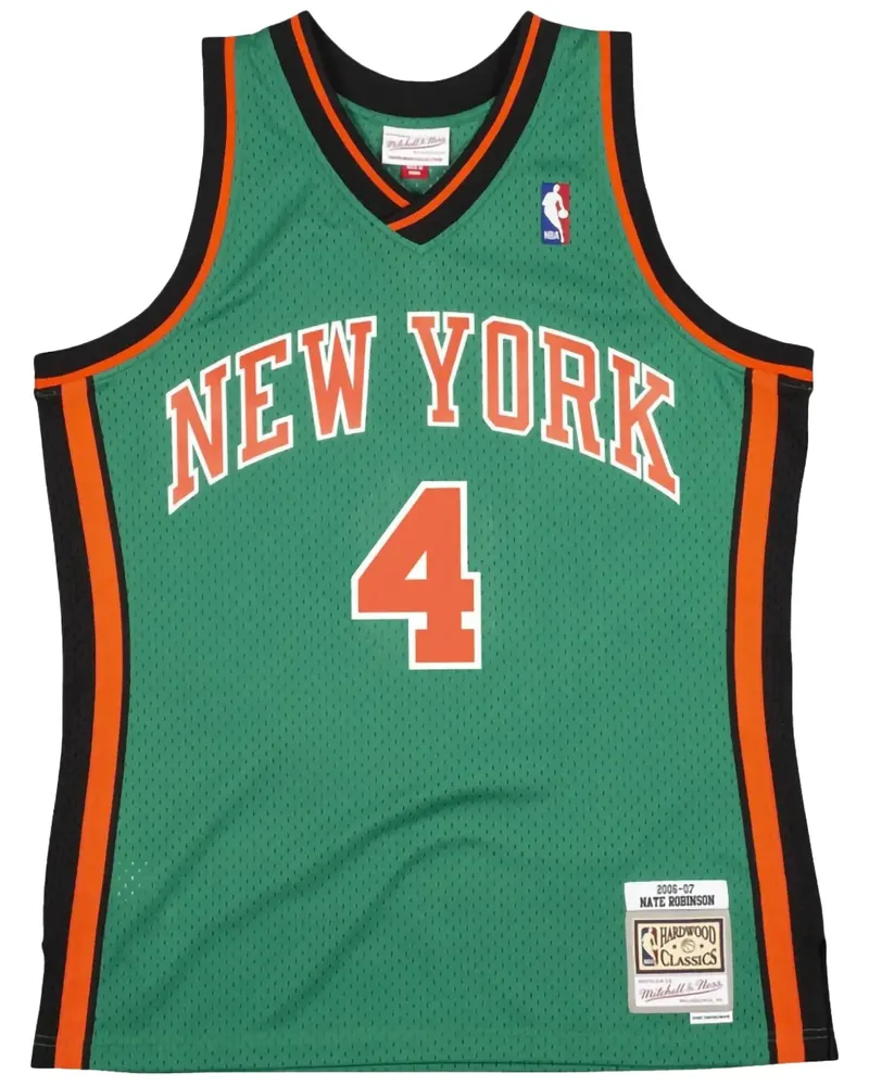 Mitchell & Ness NBA Swingman "Knicks 2006 Nate Robinson" Trikot - Grün Grün