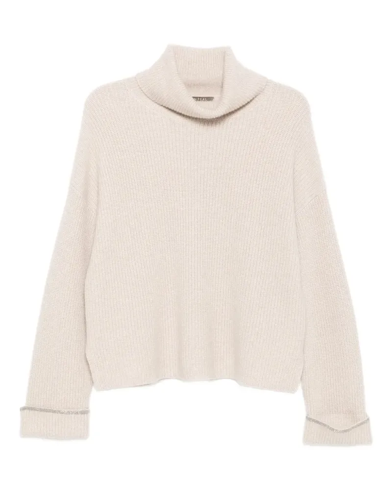 N.Peal Luxe Pullover - Nude Nude