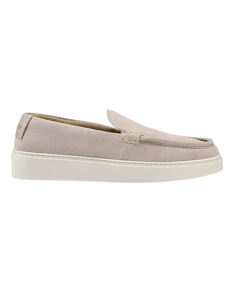 Bogner suede slip-on loafers - Nude Nude
