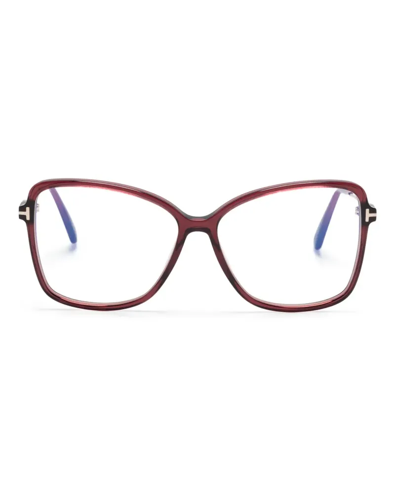 Tom Ford Brille im Butterfly-Design - Rosa Rosa