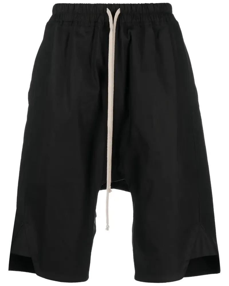 Rick Owens Shorts mit Kordelzug - Schwarz Schwarz