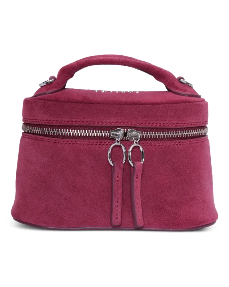 Orciani mini Joy suede tote bag - Rot Rot