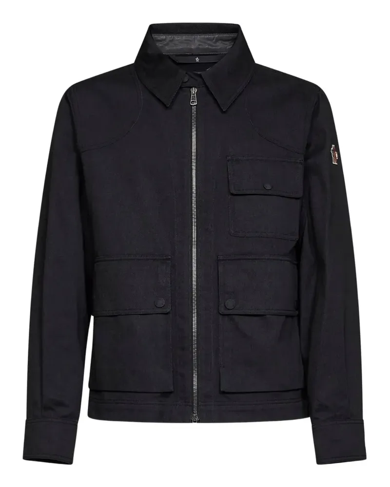 Moncler Jacke mit Reißverschluss - Schwarz Schwarz