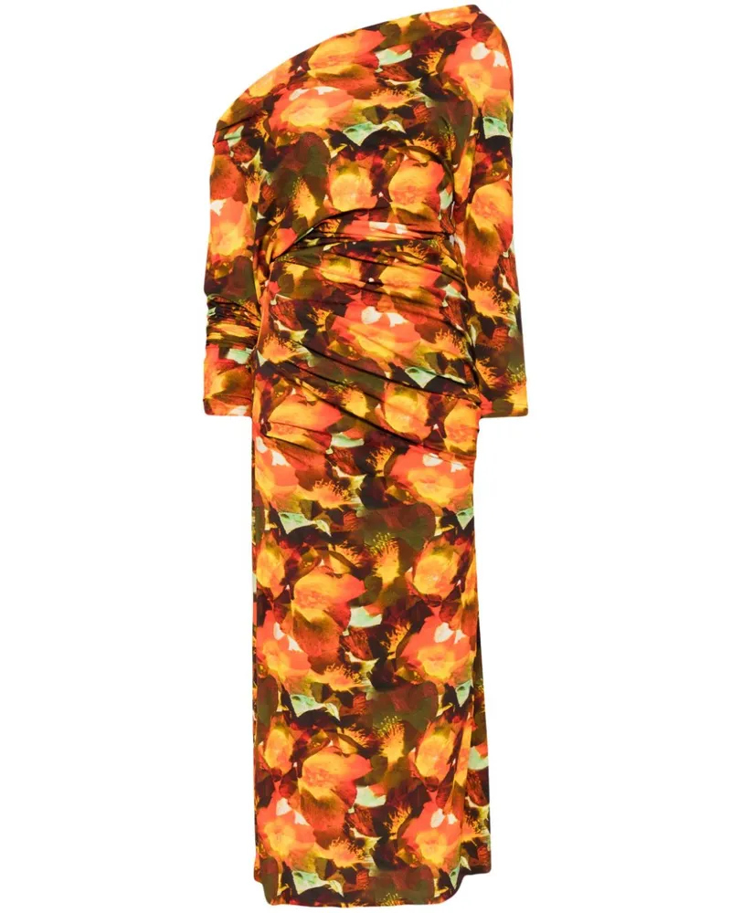 Acler Burford Kleid - Orange Orange