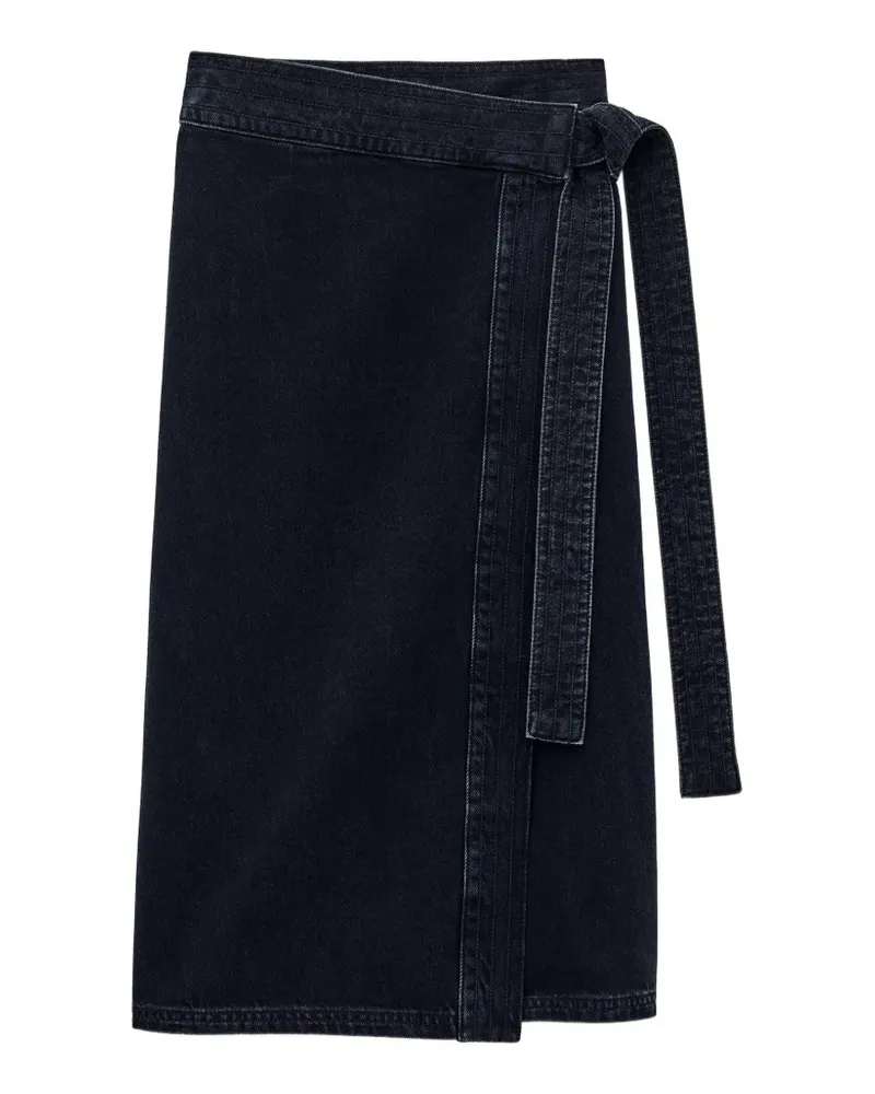 ba&sh Timy tie-wrap skirt - Blau Blau