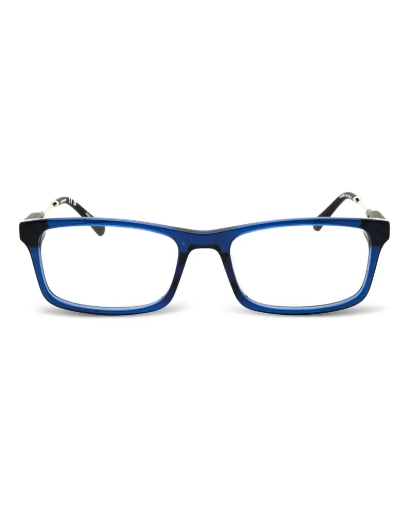 Calvin Klein Brille mit eckigem Gestell - Blau Blau