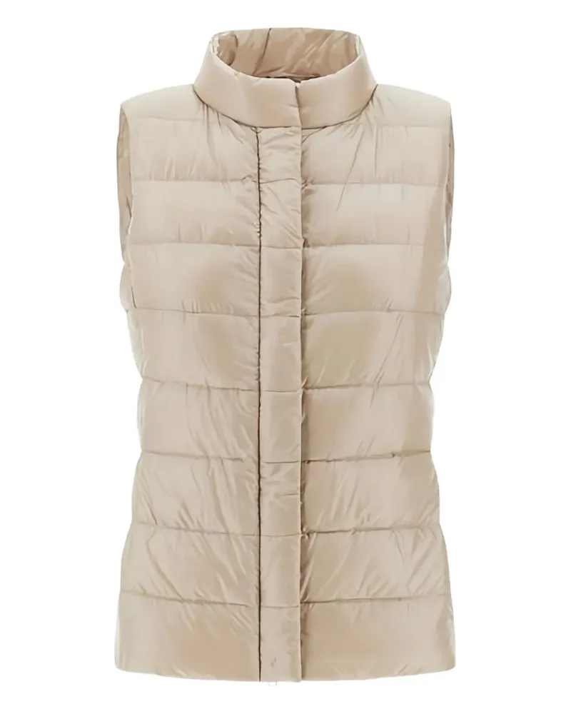 Herno buttoned padded gilet - Nude Nude