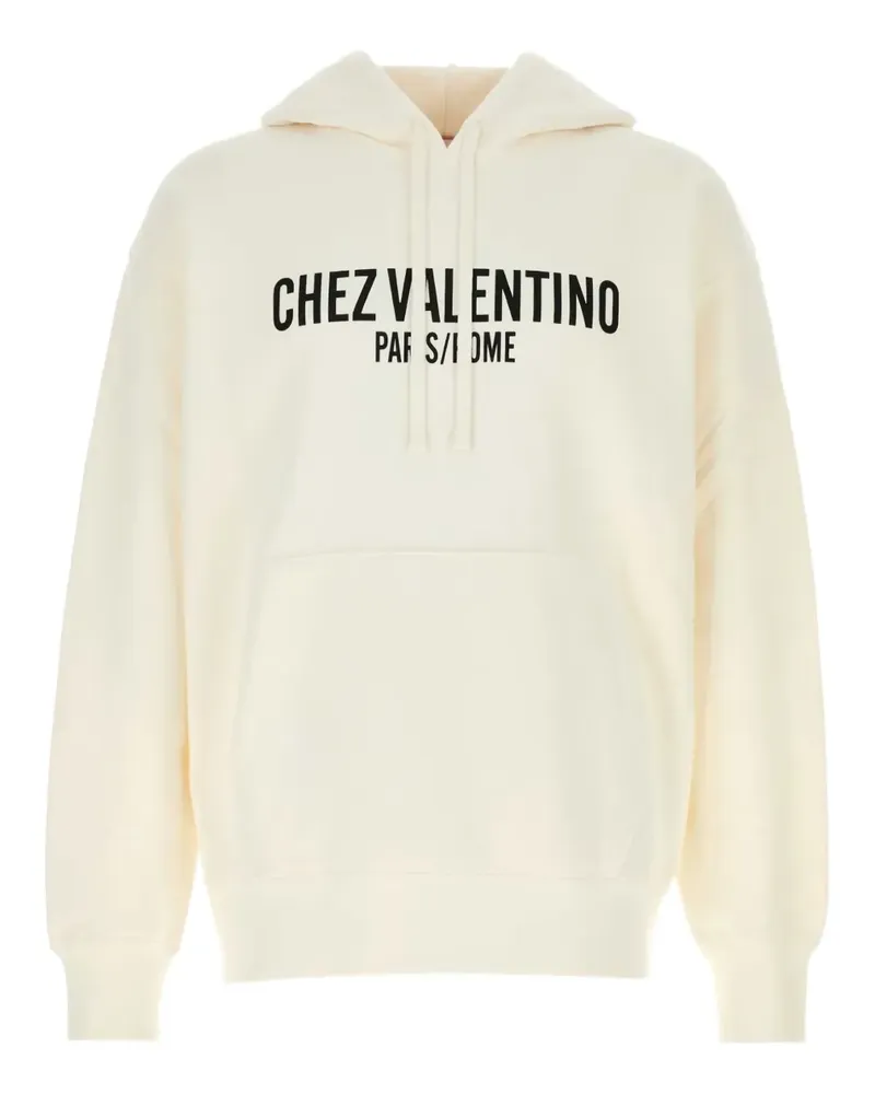 Valentino Garavani Hoodie mit Chez-Print - Nude Nude