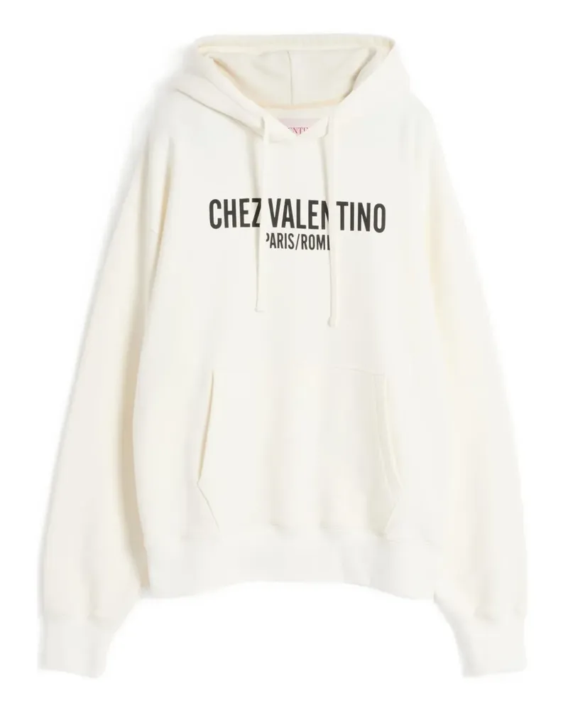 Valentino Garavani Hoodie mit Chez-Print - Nude Nude