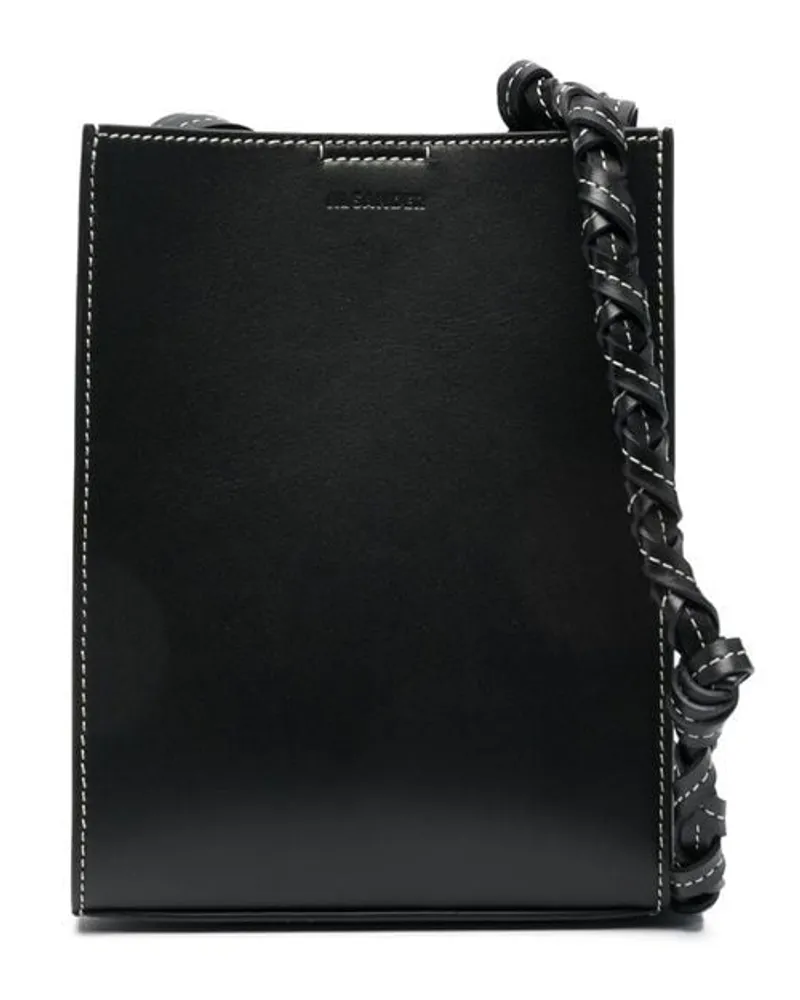Jil Sander Tangle Schultertasche - Schwarz Schwarz