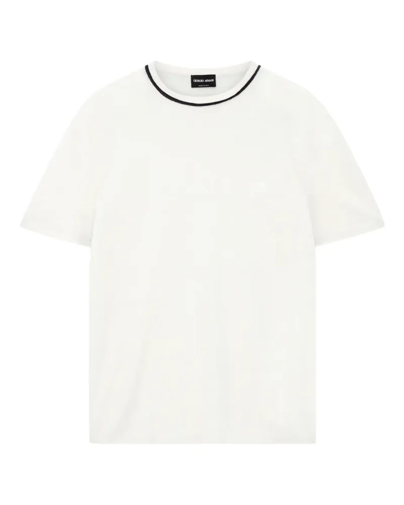 Giorgio Armani ringer T-shirt - Weiß Weiß