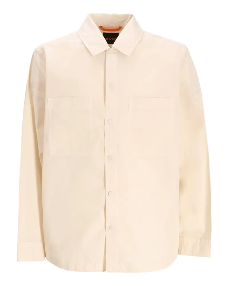 HUGO BOSS Hemd mit aufgesetzter Tasche - Nude Nude