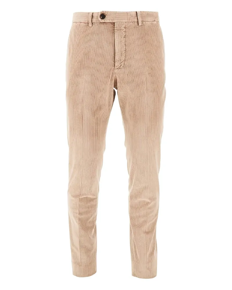 Incotex Hose aus Cord - Nude Nude