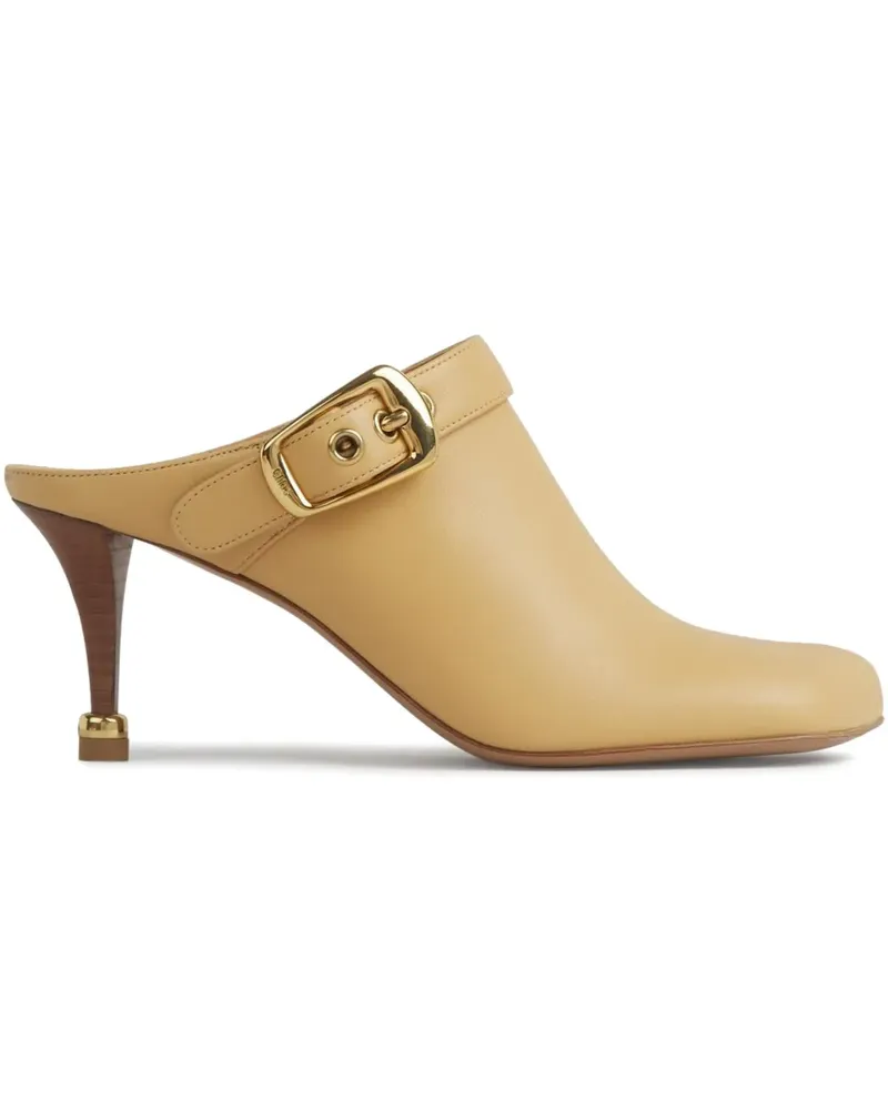 Chloé Andrea Mules 75mm - Gelb Gelb