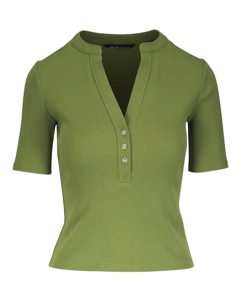 Veronica Beard Reubian Cactus Henley top - Grün Grün