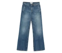 Ausgestellte Jeans - Blau