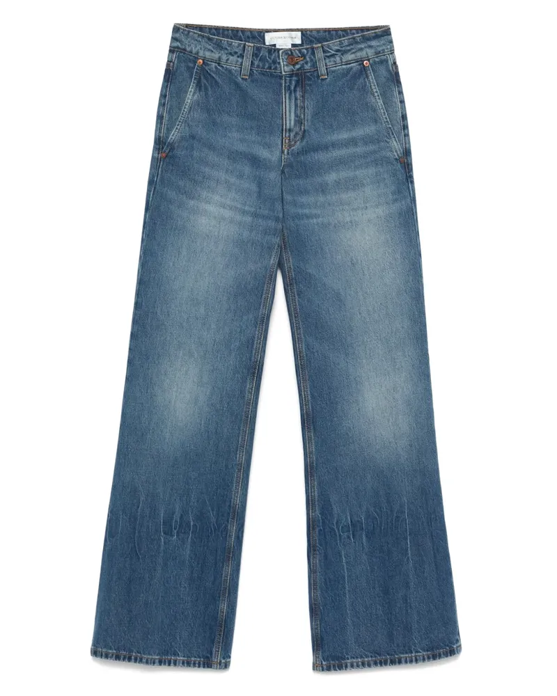Victoria Beckham Ausgestellte Jeans - Blau Blau