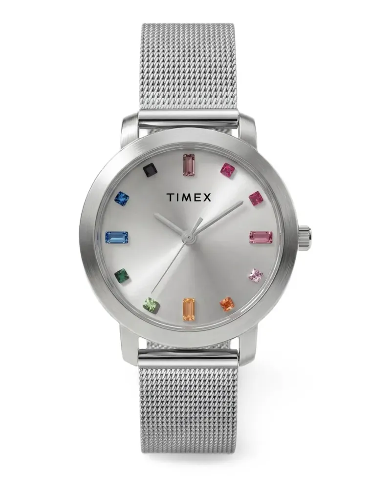 Timex Main Street Armbanduhr 31mm - Silber Silber