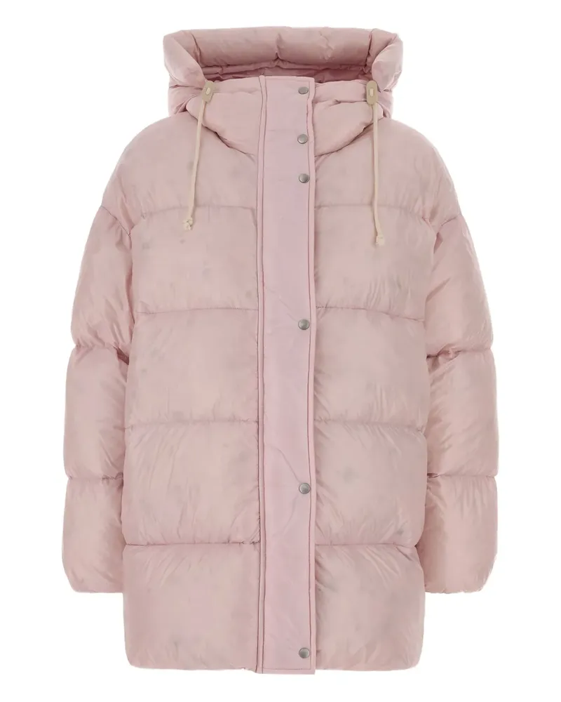 Jil Sander Gefütterter Kapuzenmantel - Rosa Rosa