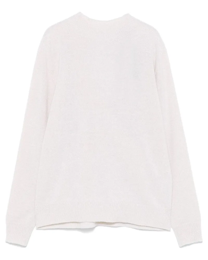 Twin-Set Pullover aus Lurex - Nude Nude