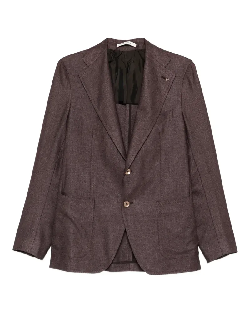 Tagliatore Sakko mit Klappentasche - Braun Braun