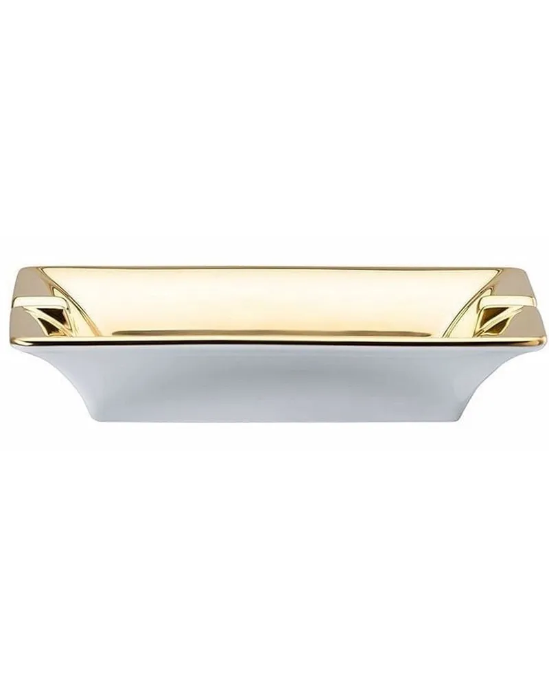 Versace Aschenbecher mit Barocco-Print - Gold Gold