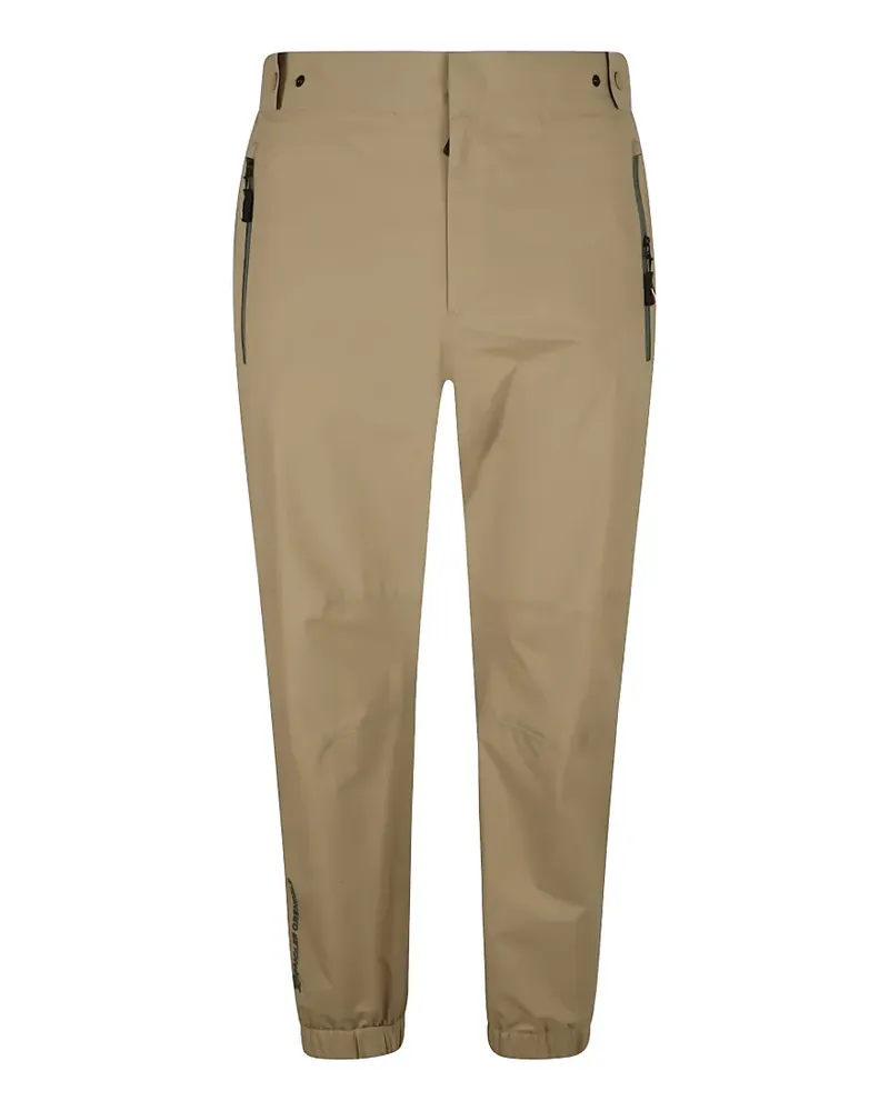 Moncler zip elasticated trousers - Nude Nude