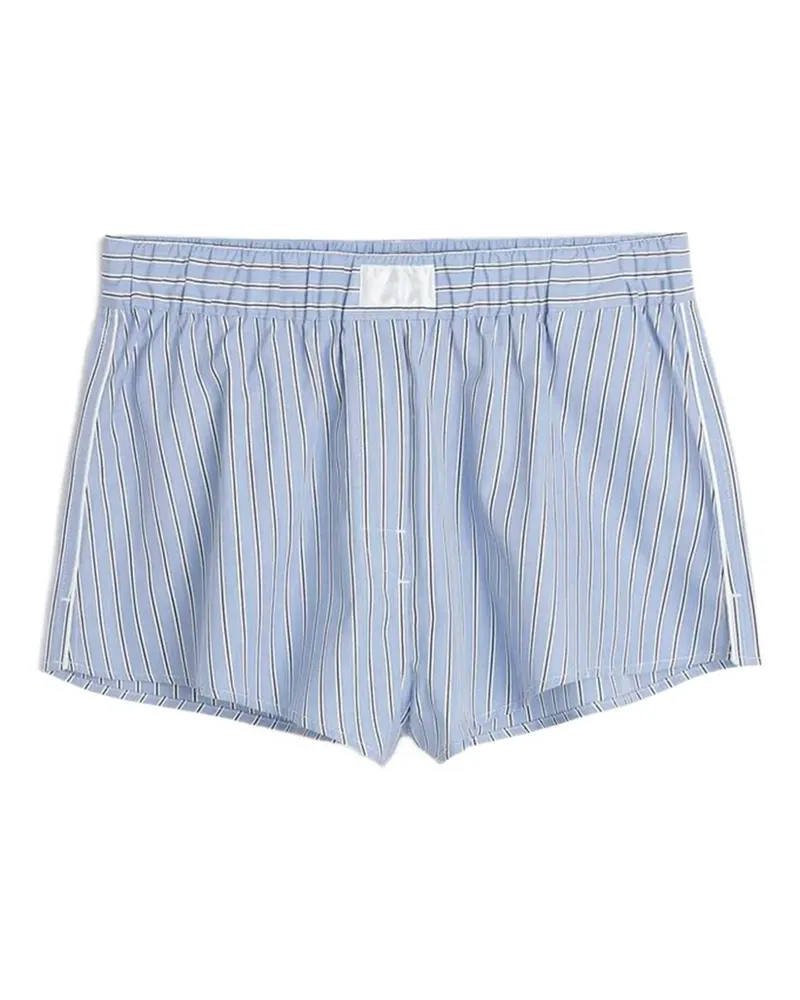 MAGNIBERG striped shorts - Blau Blau