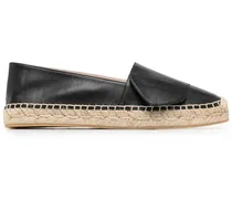 Espadrilles mit geflochtener Sohle